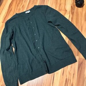 Old Navy | Forest Green Button Down Cardigan